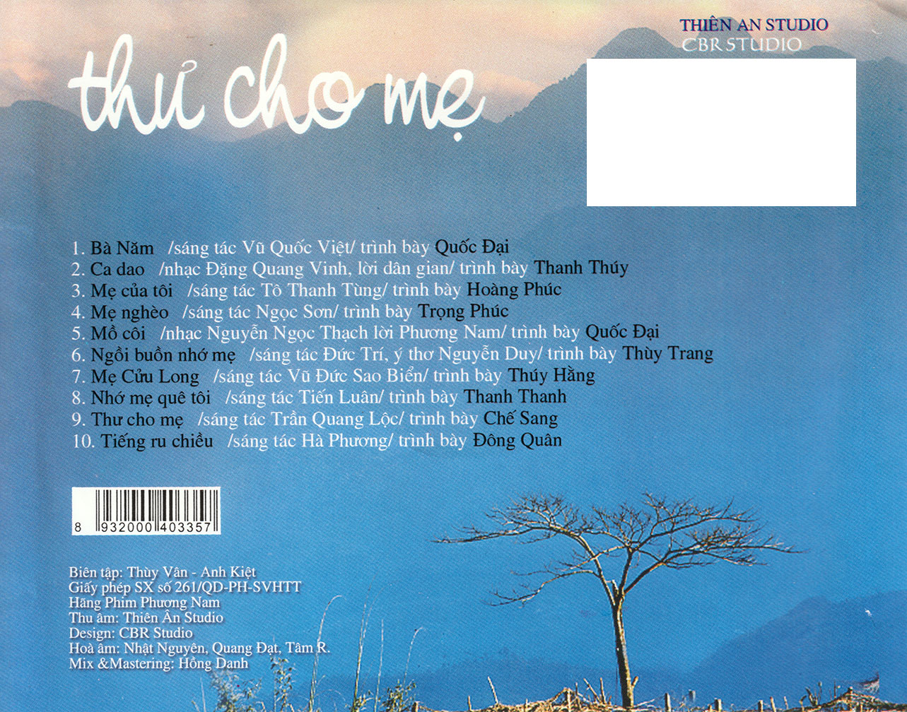 Phương Nam CD - Thư Cho Mẹ