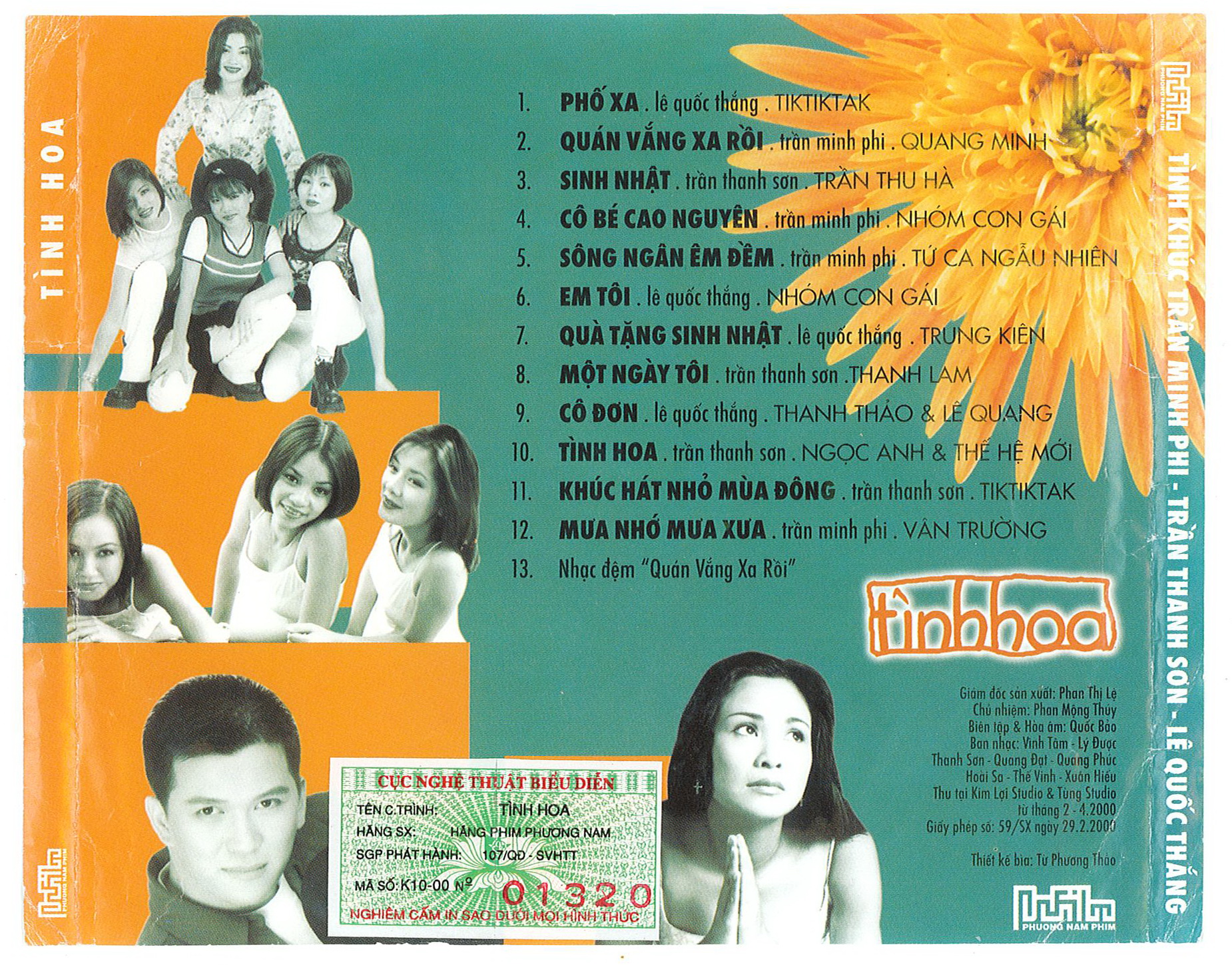 Phương Nam CD -  Tình Hoa