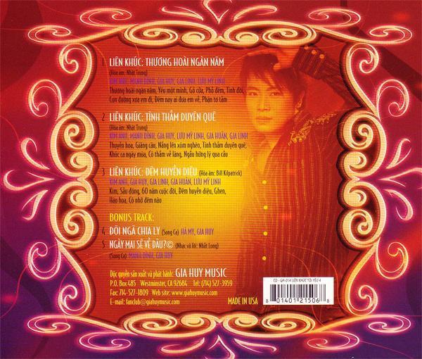 Gia Huy CD014 - Liên Khúc Tôi Yêu 4