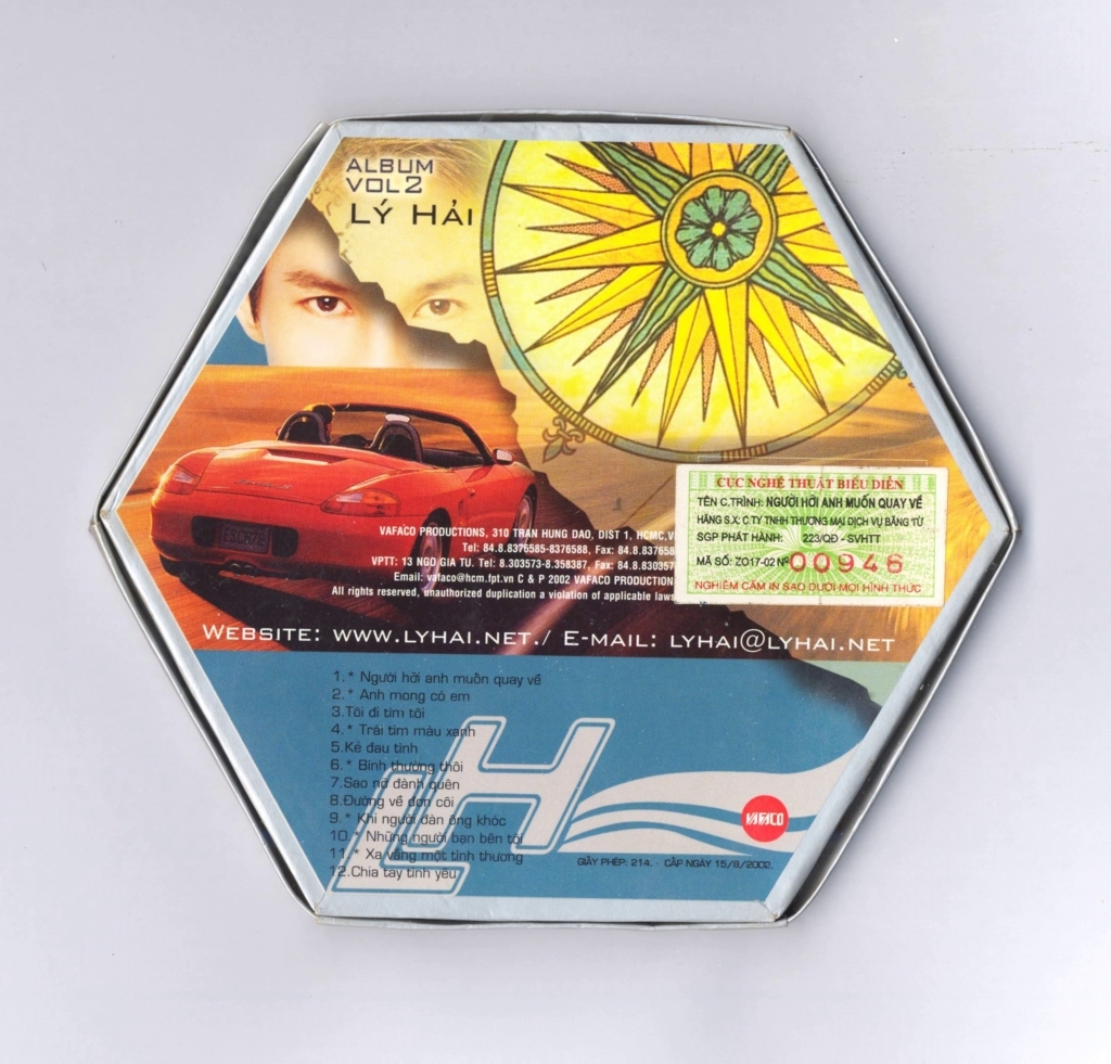 Vafaco CD - Người Hỡi Anh Muốn Quay Về - Tôi Đi Tìm Tôi (Vol. 3) (2002) - Lý Hải