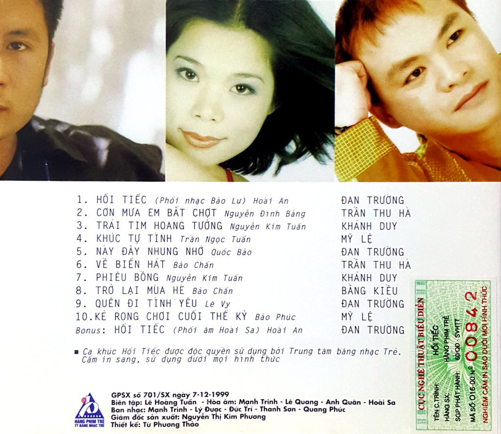Hãng Phim Trẻ CD - Hối Tiếc