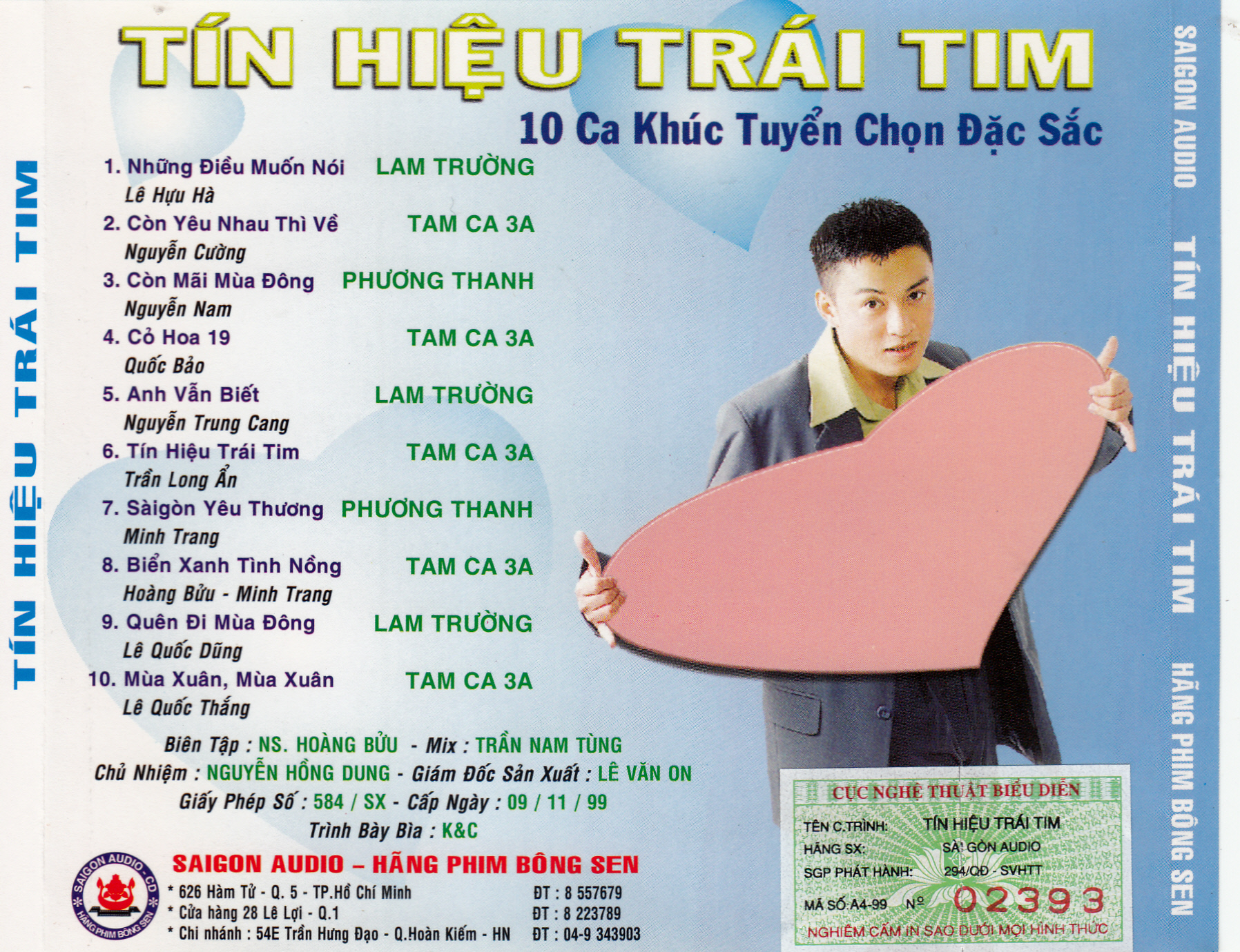Sài Gòn CD - Tín Hiệu Trái Tim (1999)