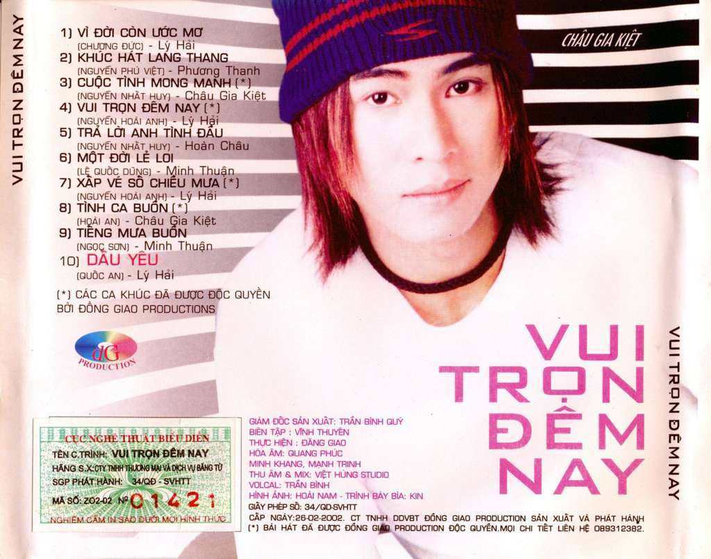 Đồng Giao CD - Vui Trọn Đêm Nay