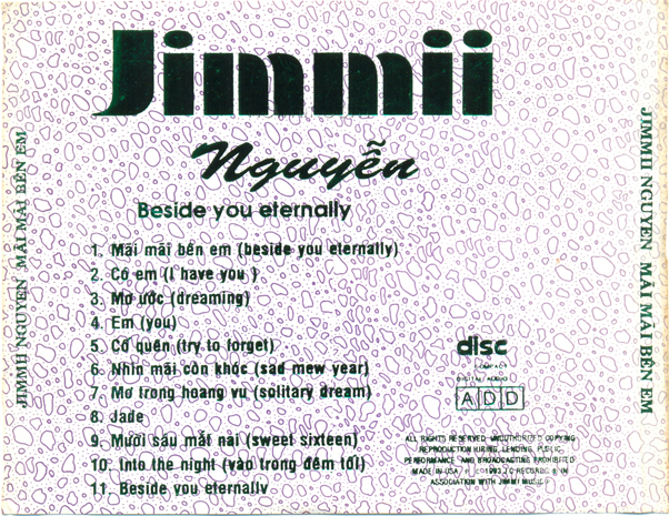 Jimmii Nguyễn - Mãi Mãi Bên Em