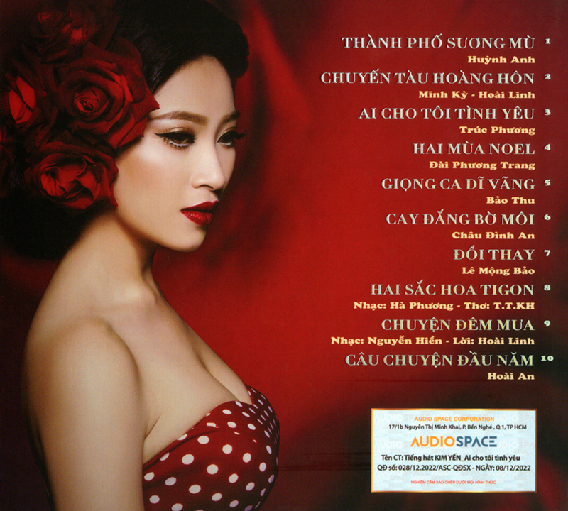 Audio Space CD - Ai Cho Tôi Tình Yêu - Kim Yến
