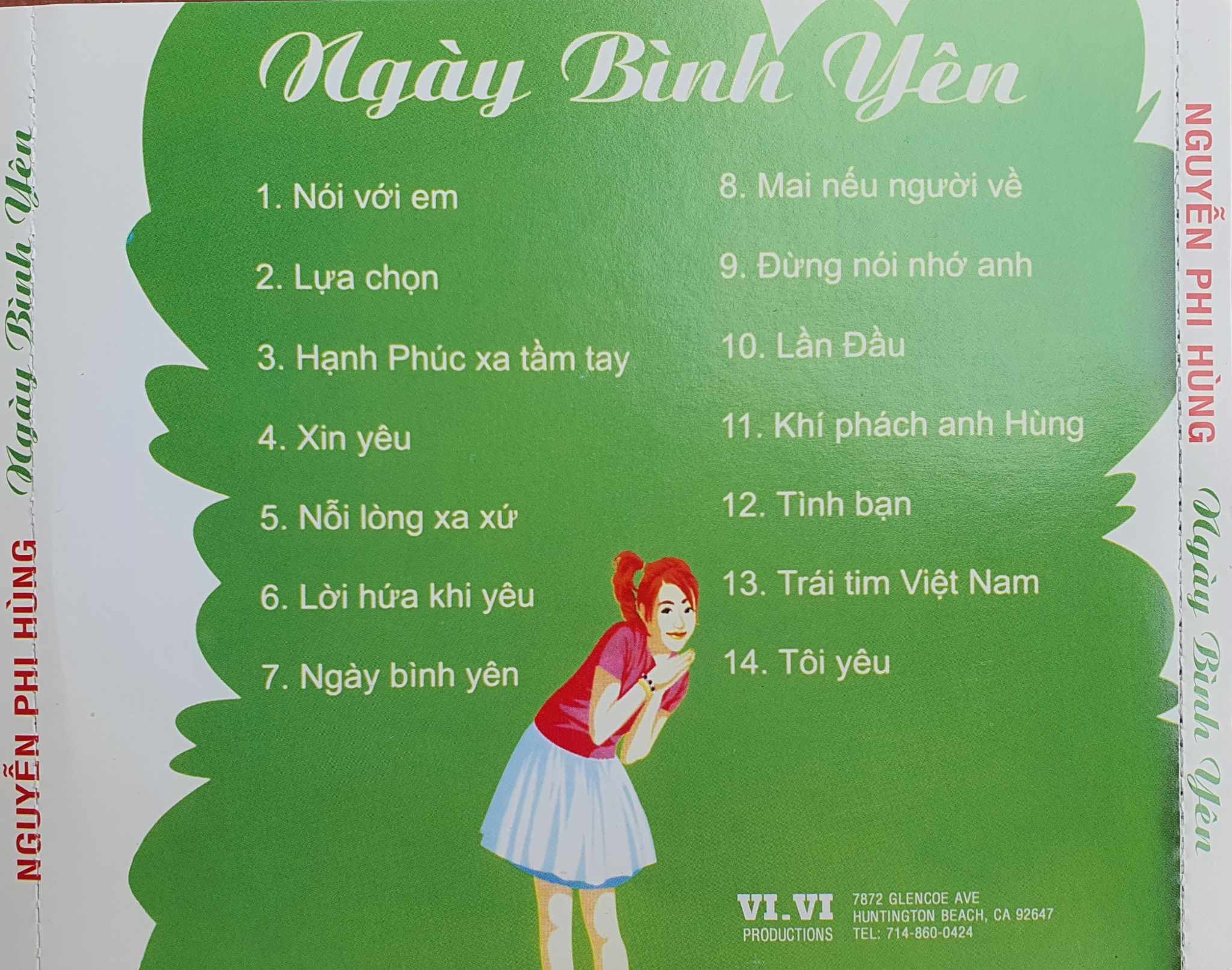 Vivi CD - Ngày Bình Yên - Nguyễn Phi Hùng