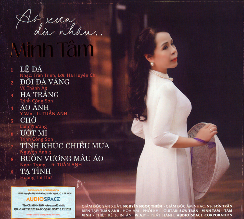 Audio Space CD - Áo Xưa Dù Nhàu - Minh Tâm