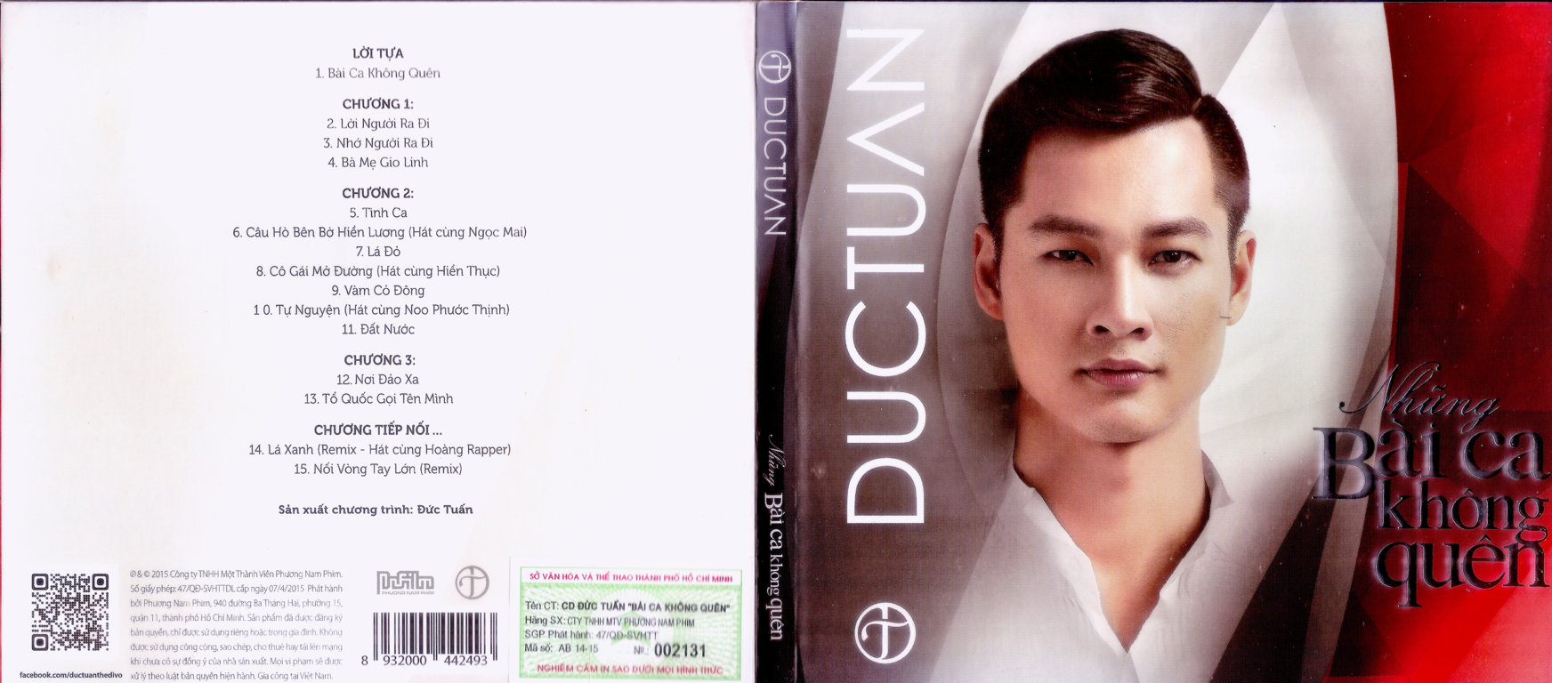 Phương Nam CD - Những Bài Ca Không Quên - Đức Tuấn