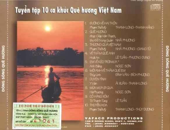 Vafaco CD - Dòng Sông Quê Hương