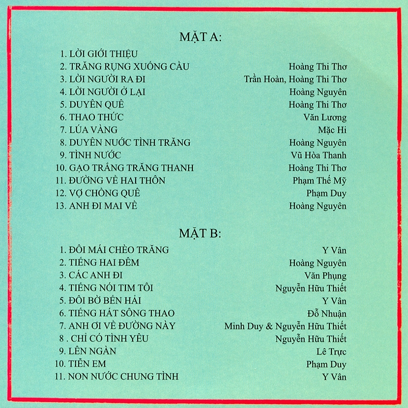 HD CD - Tình Khúc Quê Hương Yêu Dấu 1 - Ngọc Cẩm & Nguyễn Hữu Thiết