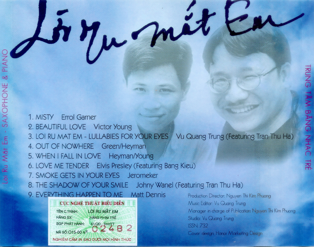 Hãng Phim Trẻ CD - Lời Ru Mắt Em - Trần Mạnh Tuấn & Vũ Quang Trung