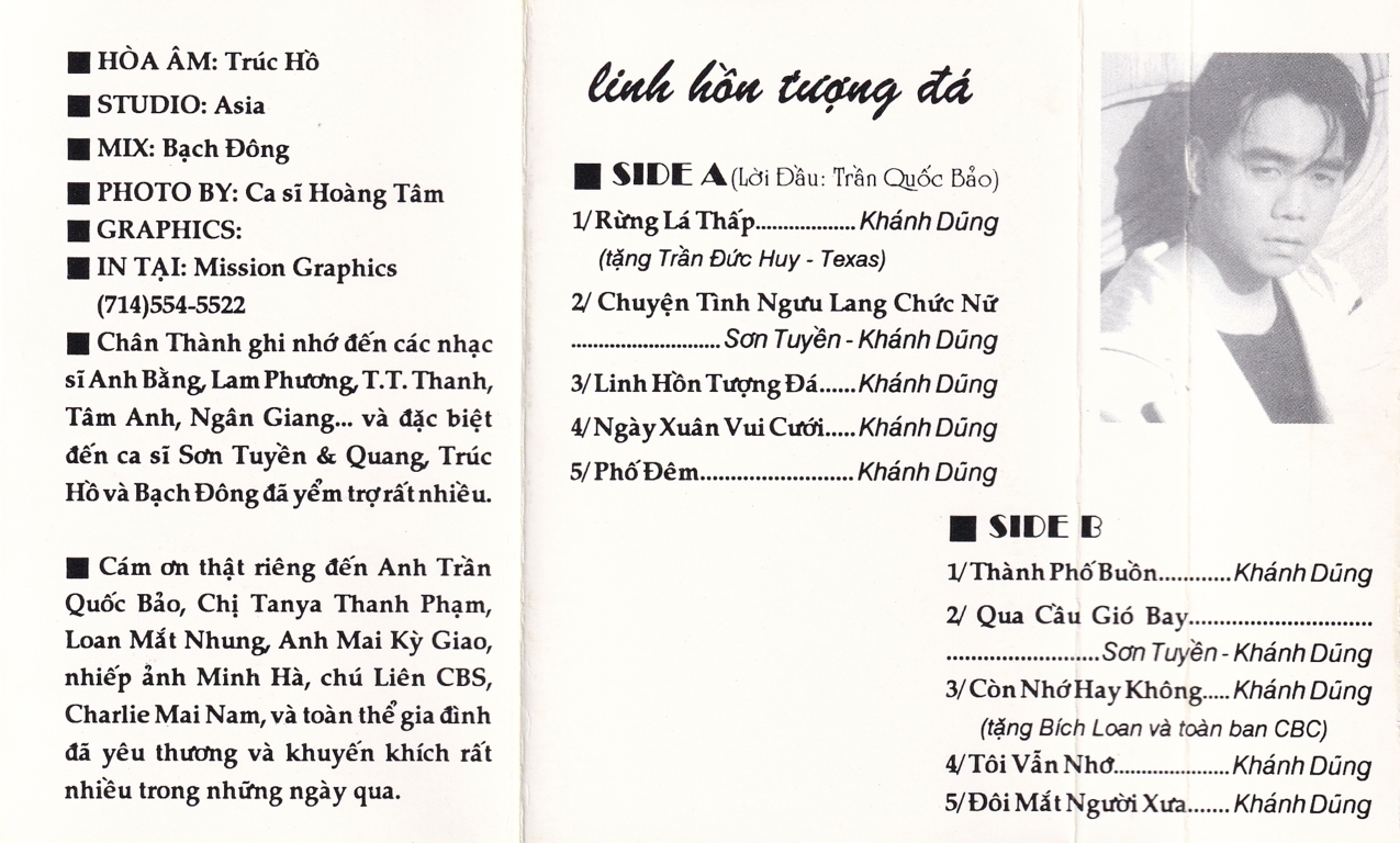 Tape Khánh Dũng 2 - Linh Hồn Tượng Đá