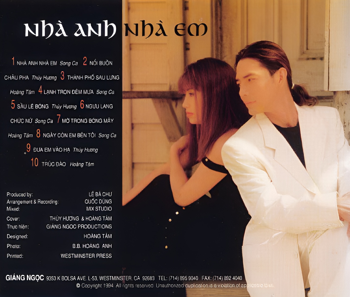 Giáng Ngọc CD - Nhà Anh, Nhà Em - Thùy Hương & Hoàng Tâm