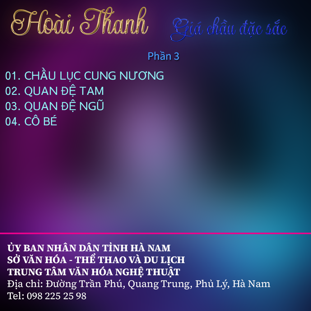 Hoài Thanh - Giá Chầu Đặc Sắc (Phần 3)
