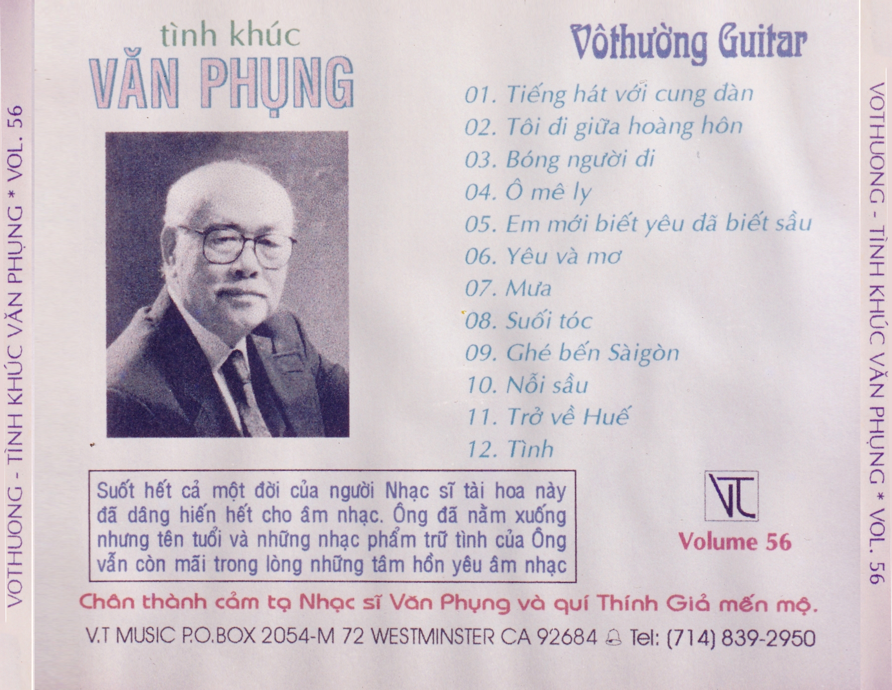 Vô Thường Guitar 56 - Tình Khúc Văn Phụng