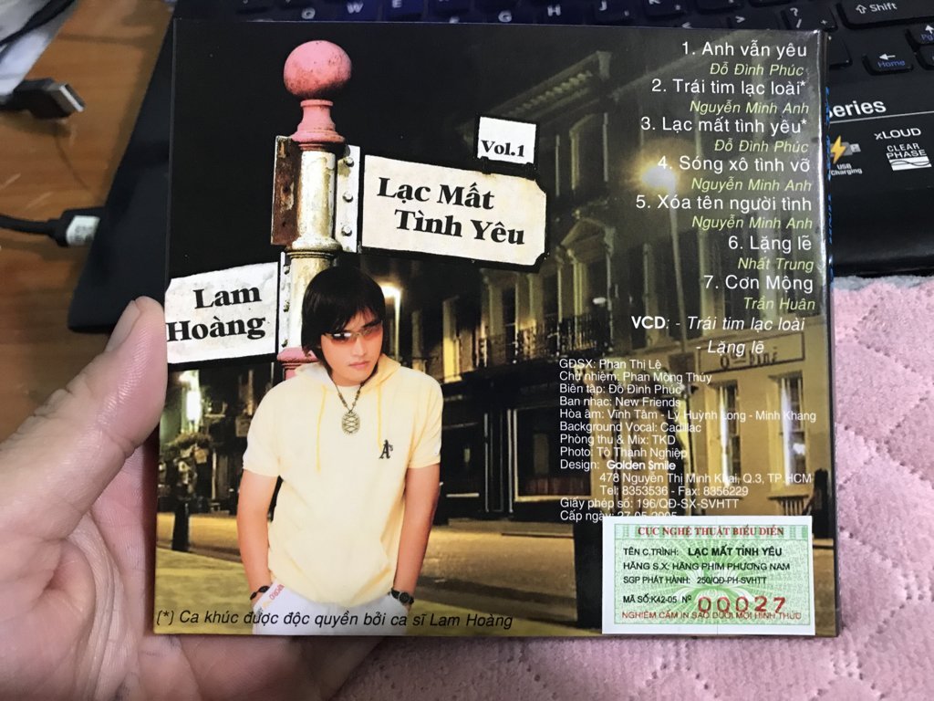 Phương Nam CD - Lạc Mất Tình Yêu - Lâm Hoàng