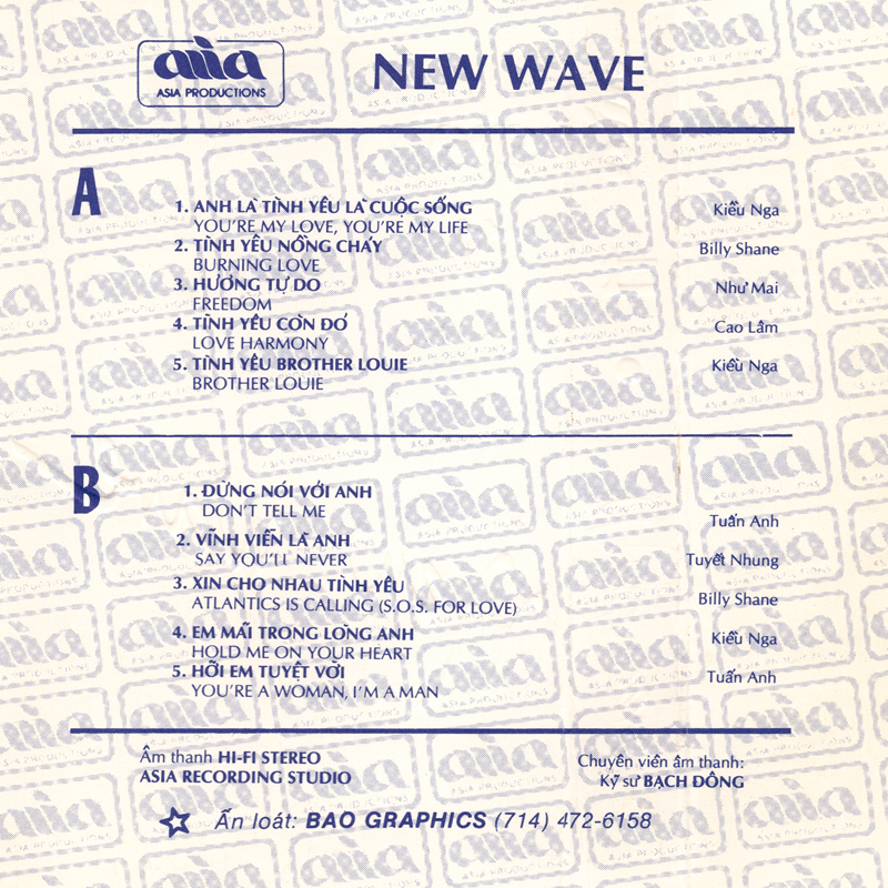 Tape Asia 11 - New Wave