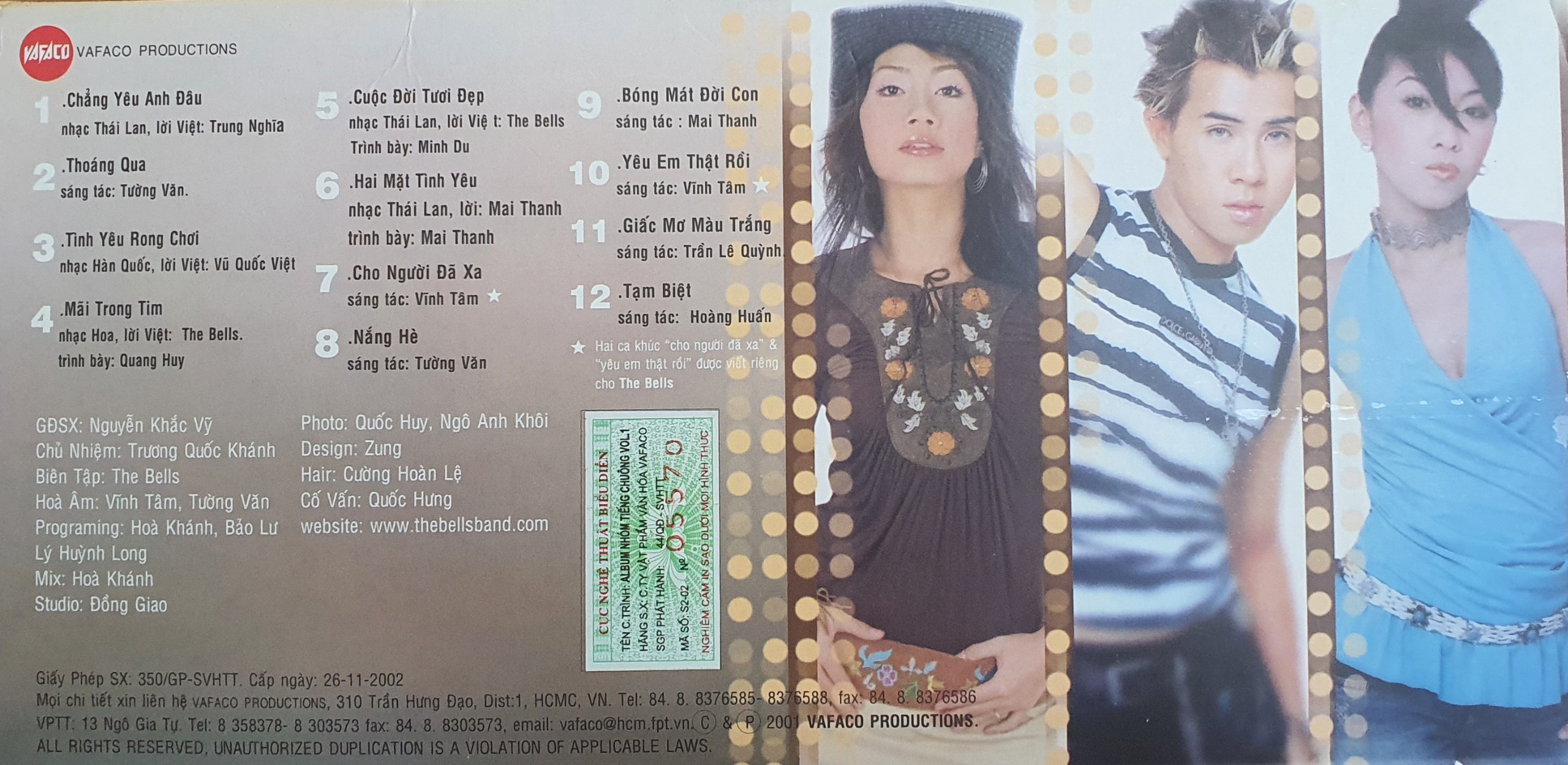 Vafaco CD -  The Bells Vol 2