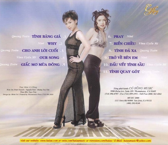 Cỏ Hồng CD - Tình Băng Giá