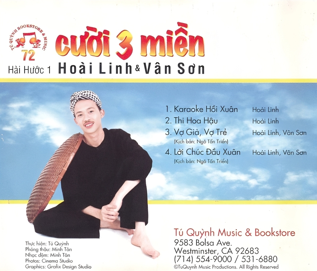 Tú Quỳnh CD072 - Cười Ba Miền - Hoài Linh & Vân Sơn