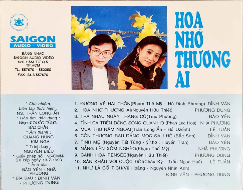 Sài Gòn CD - Hoa Nhớ Thương Ai