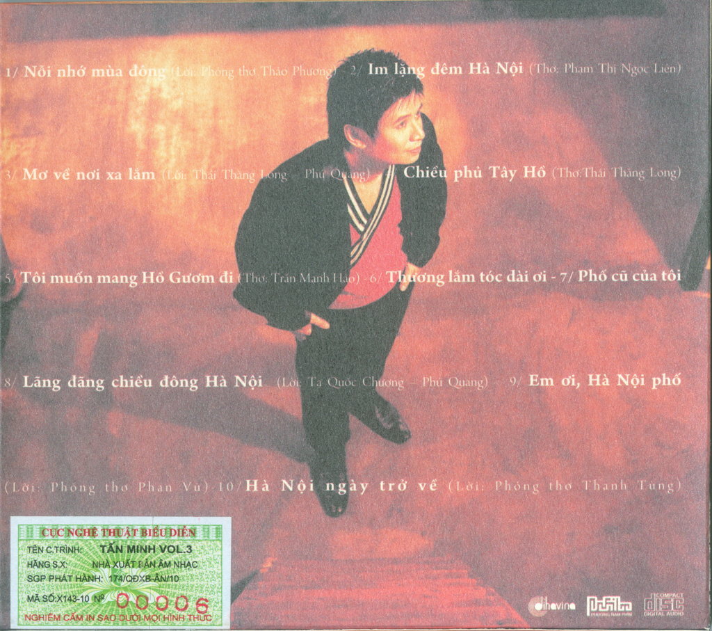 Dihavina CD - Hà Nội (Những Tình Khúc Phú Quang) - Tấn Minh
