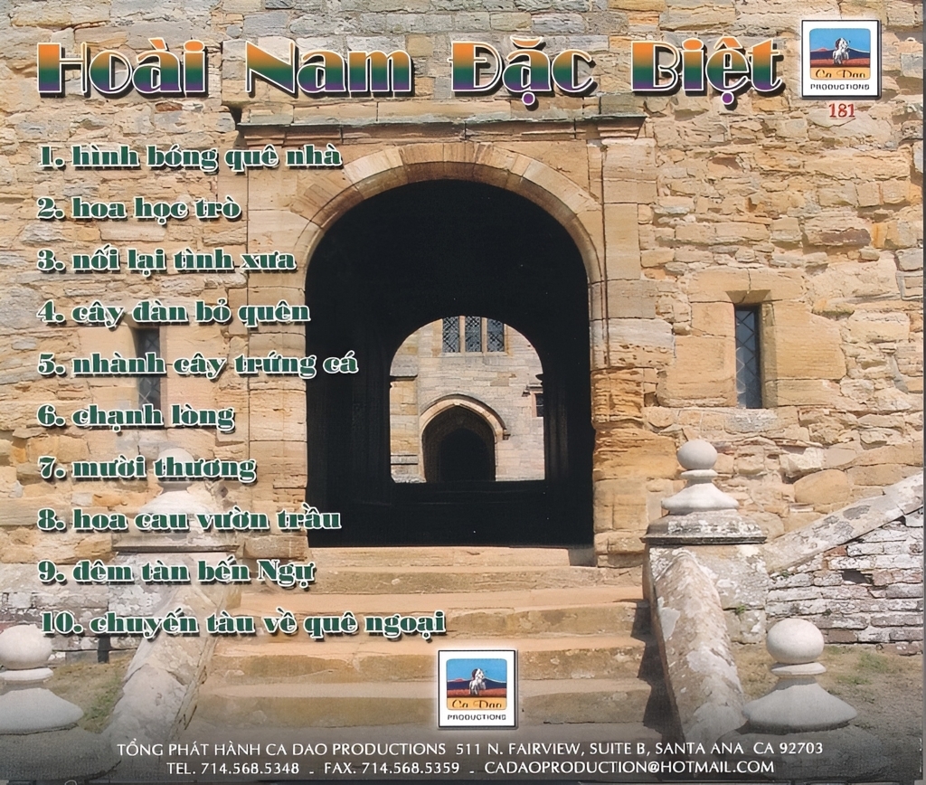 Ca Dao CD181 - 10 Thương - Hoài Nam
